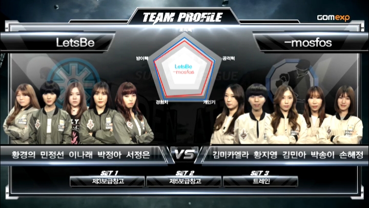 2015 립톤 서든어택 챔피언스리그 섬머 여성부 8강 B조 1경기  LetsBe vs -mosfos