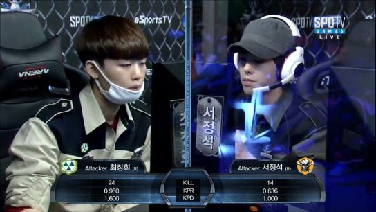 2015-16 챔피언스리그 윈터   11회차 일반부 8강 3경기 1세트