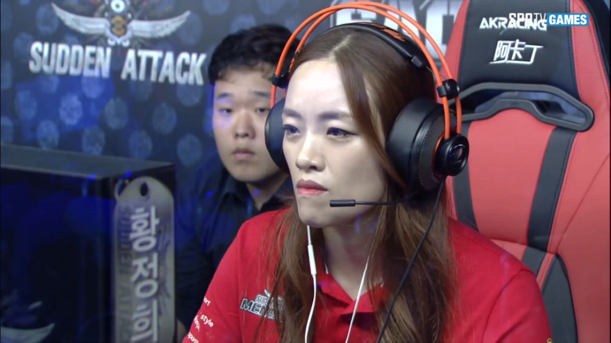 2017 서든어택 챔피언스리그  여성부 8강 B조 2경기 2set  izmir- vs Mentalist-  [할렘]