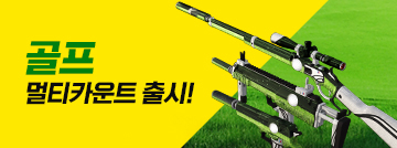 골프 스킨 멀티카운트 출시!