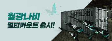 월광나비 스킨 무기 출시!