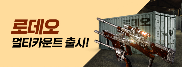 로데오 스킨 무기 출시